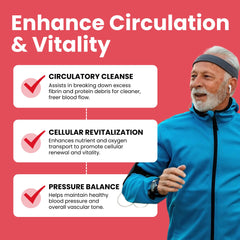 Luma Nutrition nattokinase bottle back with ingredient and quality notes