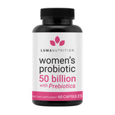 Luma Nutrition Probiotics for Women bottle with 50B CFU support for digestion