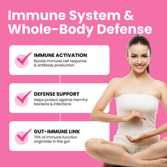 Luma Nutrition Probiotics for Women capsules highlighting Lactobacillus reuteri for immune support