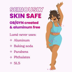 Lume underboob use for all-day comfort and odor management