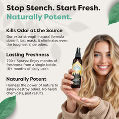 Lumi Outdoors tea tree citrus fragrance spray offers refreshing scent for daily use.
