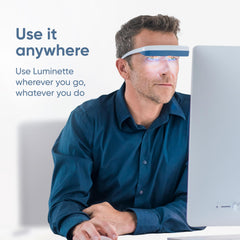 Patented illumination system provides optimized exposure while wearing glasses.