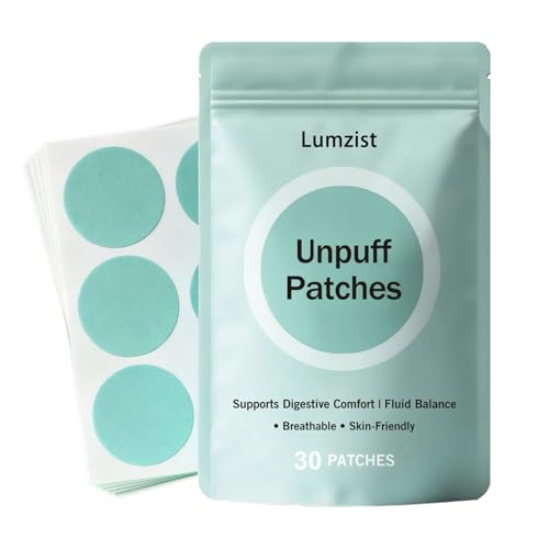 Lumzist Unpuff Patches packaging supports easy, on-the-go daily use.
