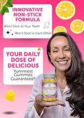 Lunakai biotin and vitamin C enriched gummies promoting beauty health