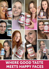 Lunakai D-Mannose cranberry gummies close-up for urinary health synergy.