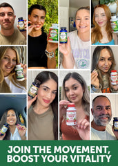 Lunakai Energy and vitality image shows ginseng and adaptogens without caffeine