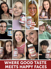 Lunakai USA made label on vegan iron gummies bottle