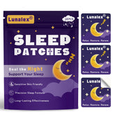 Parche Lunalex para dormir envase visible, descanso nocturno natural