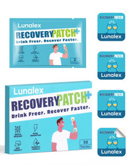 Lunalex Party Recovery Patch 32-pack box, convenient for home or travel use