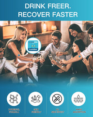 Lunalex Party Recovery Patch waterproof adhesive stays put through the night