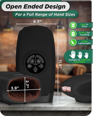 Lunix LX3 soft inner cushion cradling a hand on a flat surface