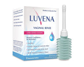 Luviena Daily Feminine Rinse bottle front view for gentle cleansing and freshness
