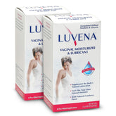 Luvena Vaginal Moisturizer bottle enables quick, discreet daily hydration.