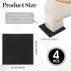 LXUEJIE heel protection pads improve grip on slick surfaces.