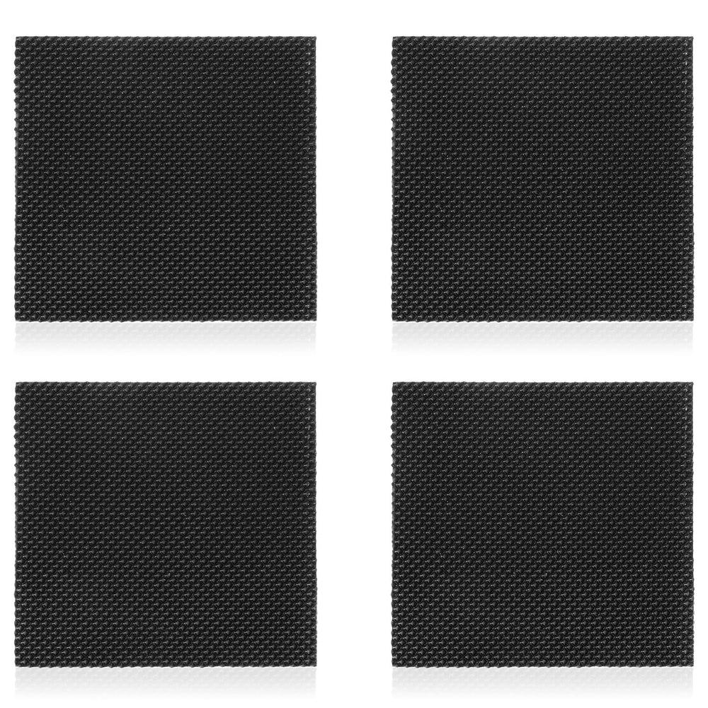 LXUEJIE square heel patch repairing worn heels for durability.