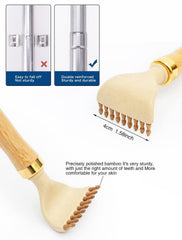 Lyanxinlei water-resistant back scratcher suitable for shower use.