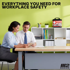 M2 BASICS gloves and tweezers ideal for hygienic care.
