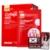 m2 Super Collagen Drink pouch front shows convenient daily ritual