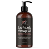 M3 Naturals Arnica Massage Oil bottle for full-body relief and quick absorption