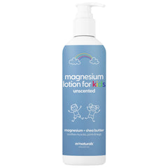 M3 Naturals magnesium lotion bottle pour for a calm bedtime routine