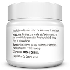 Close-up shows rich, quick-absorbing texture for dry, cracked feet.
