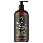 M3 Naturals Ylang Ylang + Ginger bottle front for spa-like aromatherapy