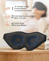 MABAO invisible nose design prevents light leaks for a dark environment