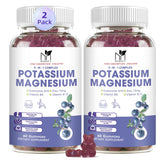 MABEFY Potassium Magnesium Gummies bottle with a comprehensive mineral blend for relaxed muscles.