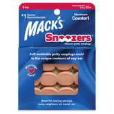 Empaque de Mack's Snoozers para almacenamiento cómodo y práctico.