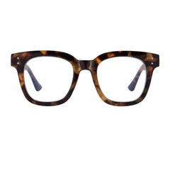 Madison Avenue Hanna oversized blue light glasses front view for all-day wear with UV protection