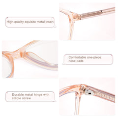 Madison Avenue lightweight TR90 frame with temple inserts for daily wear