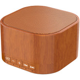Magicteam white noise machine front view, compact bedside sleep companion.