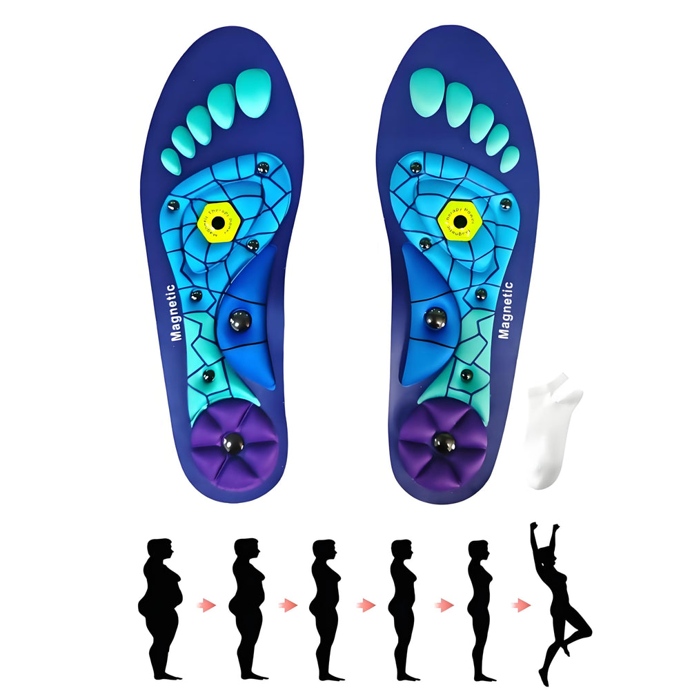 Magnetic Insoles arch support for daily stability and comfort