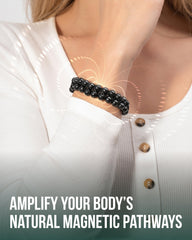 Authentic MagnetRX hematite beads deliver a premium look for any outfit