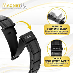 MagnetRX gift box with bracelet packaging and velvet pouch