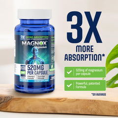 Magnox preservative-free formula for clean magnesium supplementation