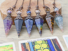 Maibaota pendulum crystal packaging with velvet bag and gift box for gifting