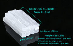 Maibaota Placa de Carga de Selenita para energizar otros cristales.