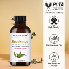 Eucalyptus oil ready to diffuse for a fresh room aroma