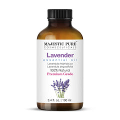 Lavender oil vial with drops for easy measurement in crafts