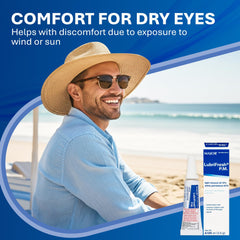 Packaging view of MAJOR Lubrifresh PM eye ointment