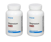 MAJOR Magnesium 500mg tablets bottle — ideal daily supplement on the go.