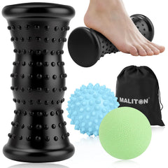 Maliton bola espiga de masaje para aliviar tensiones en pies y espalda.