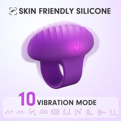 MANFLY Mini Finger Massager with waterproof design for easy cleaning