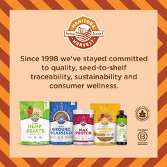 Manitoba Harvest bottle for on-the-go omega routine