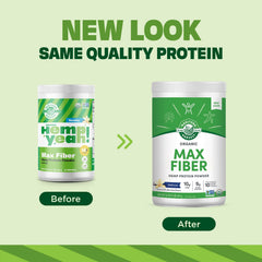 Manitoba Harvest Hemp Yeah Max Fiber powder scoop for precise serving.