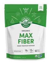 Manitoba Harvest Hemp Yeah bottle highlights 13g fiber and protein per serving for daily meals