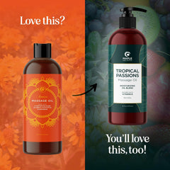 Maple Holistics Arnica Massage Oil therapy session setup for home spa day.
