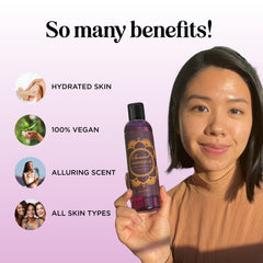 Maple Holistics lavender essential oil blend provides a calming scent during massage