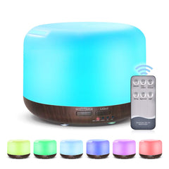 Marchred 300ml essential oil diffuser with remote control for easy room use